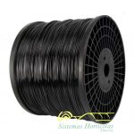 Fio Poliéster 5mm. Preto rolos de 300 m 8